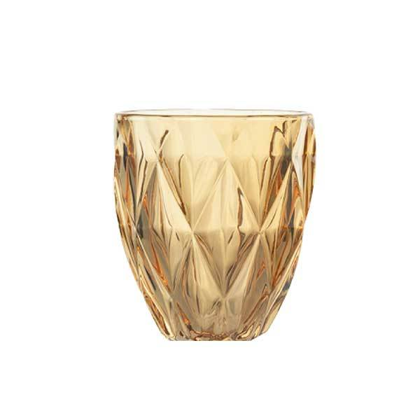 Water Glass - Gold